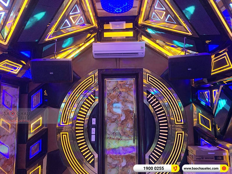 Dàn karaoke của gia đình anh Sang