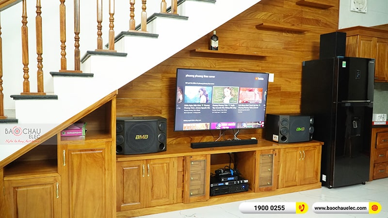 Lắp đặt dàn karaoke gia đình anh Thiện tại Hà Nội