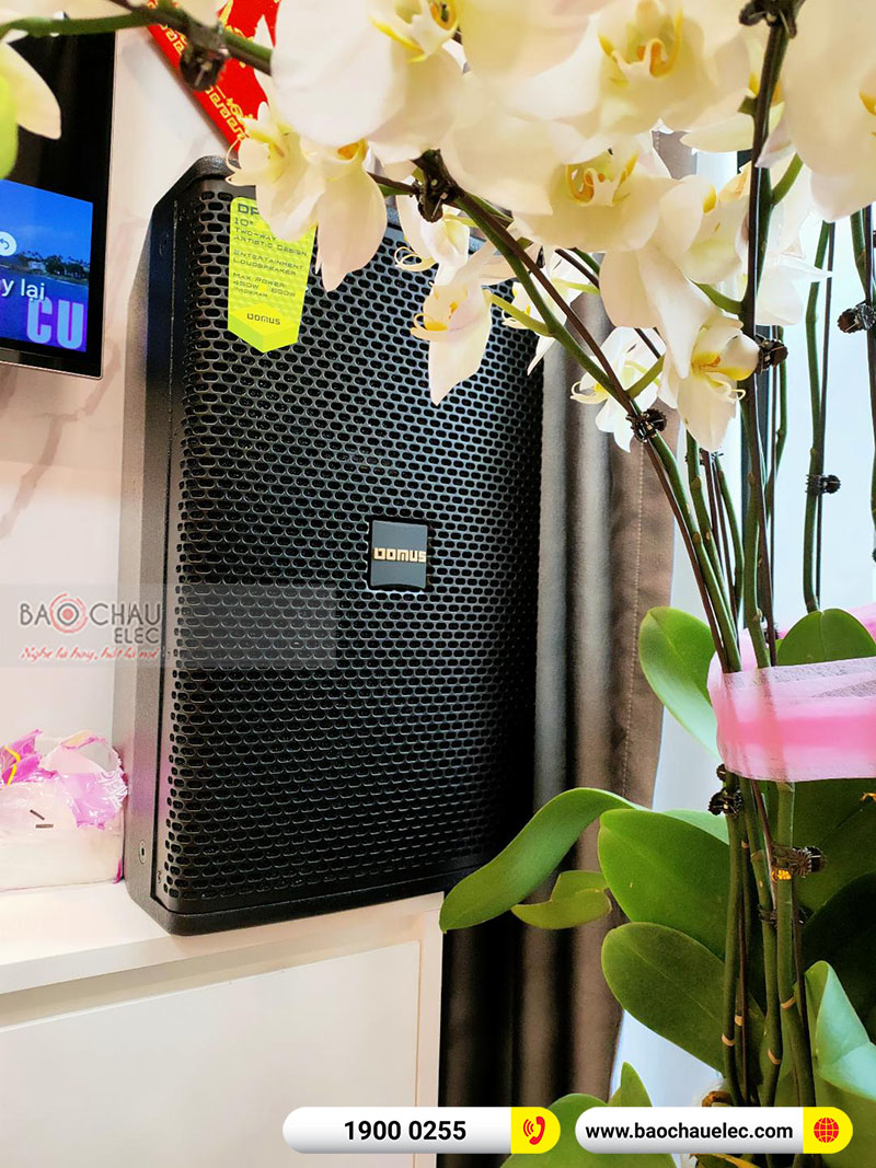 Dàn karaoke của gia đình chị Linh