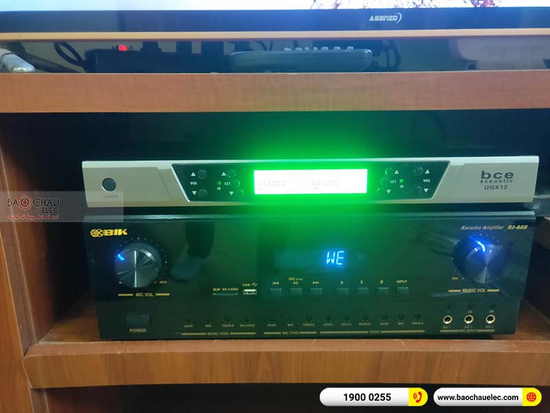 Dàn nghe nhạc của gia đình chị Lương