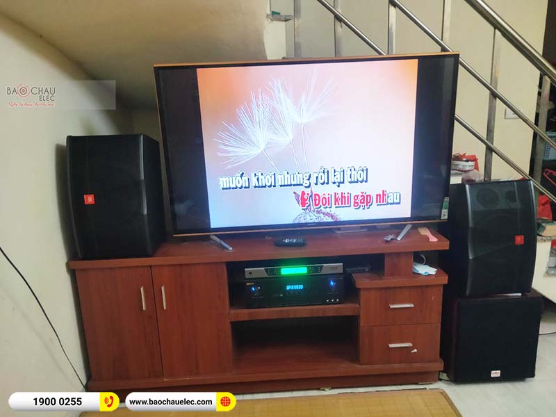 Dàn nghe nhạc của gia đình chị Lương