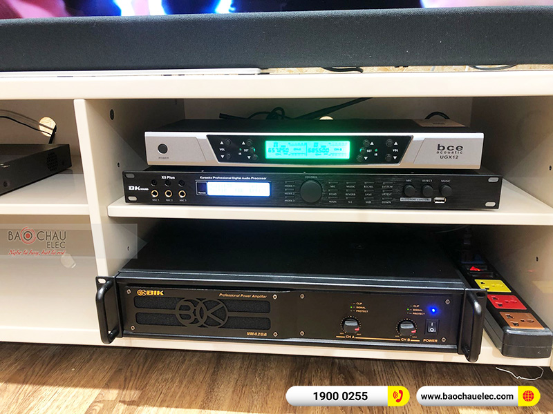 Lắp đặt dàn karaoke gia đình chị Nga tại Hà Nội