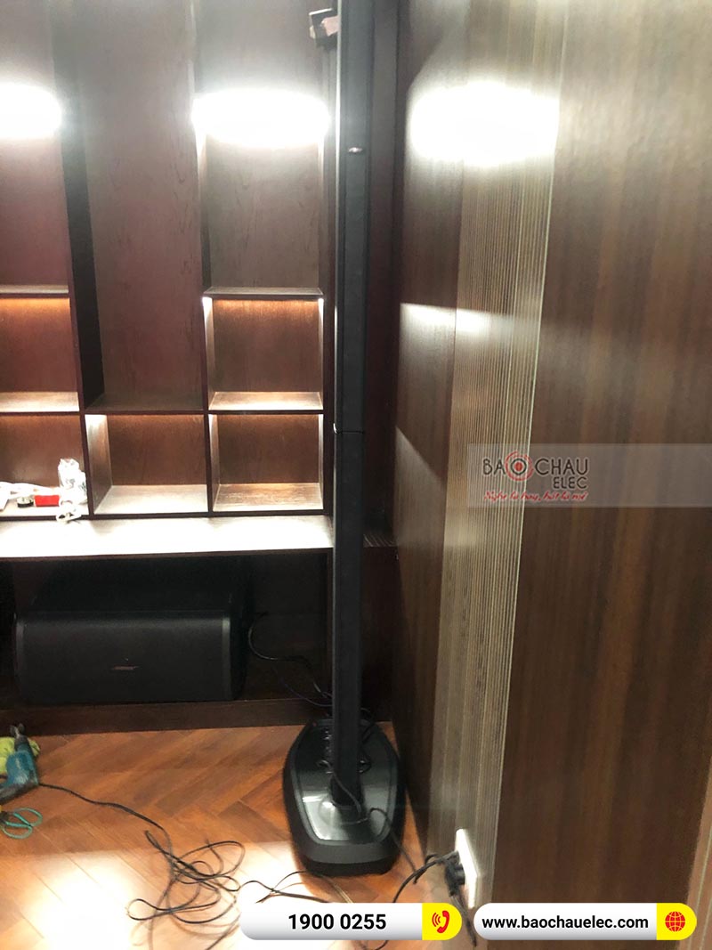 Lắp đặt dàn karaoke, nghe nhạc loa Bose cực khủng cho anh Hưng tại Hà Nội
