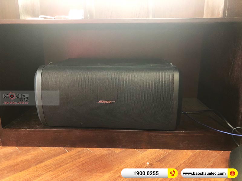 Lắp đặt dàn karaoke, nghe nhạc loa Bose cực khủng cho anh Hưng tại Hà Nội