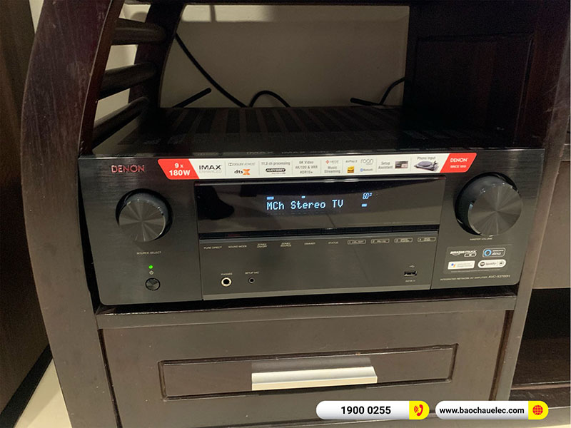 Dàn xem phim 5.1 của gia đình anh Bắc