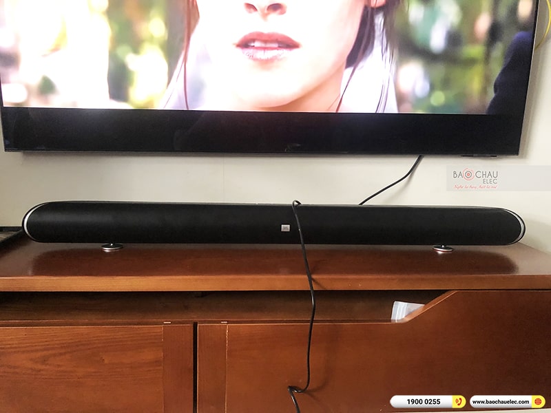Lắp đặt bộ loa Soundbar JBL Cinema SB450 cho gia đình anh Hoàng tại Hà Nội