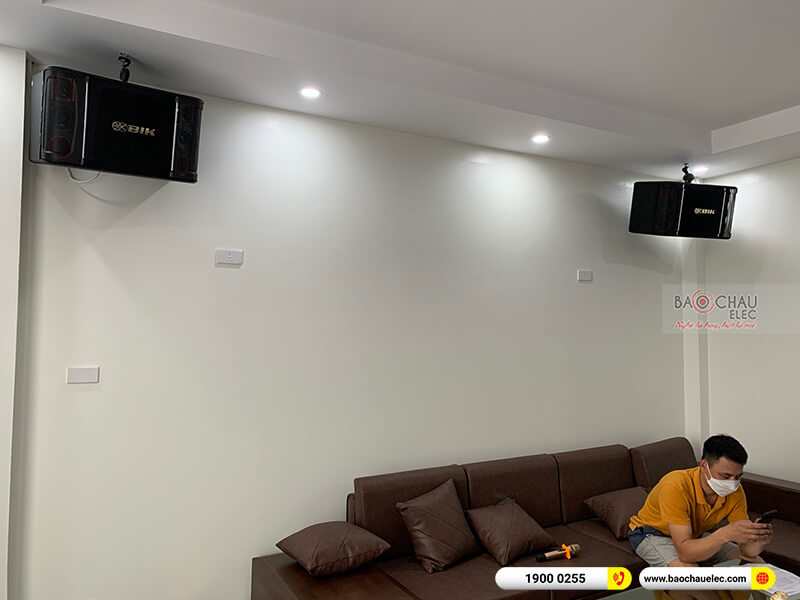 Dàn karaoke của gia đình anh Dũng