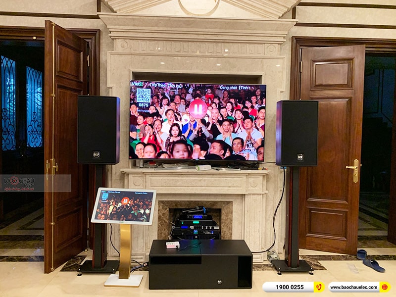 Lắp đặt dàn karaoke cực khủng cho anh Hải tại Hà Nội