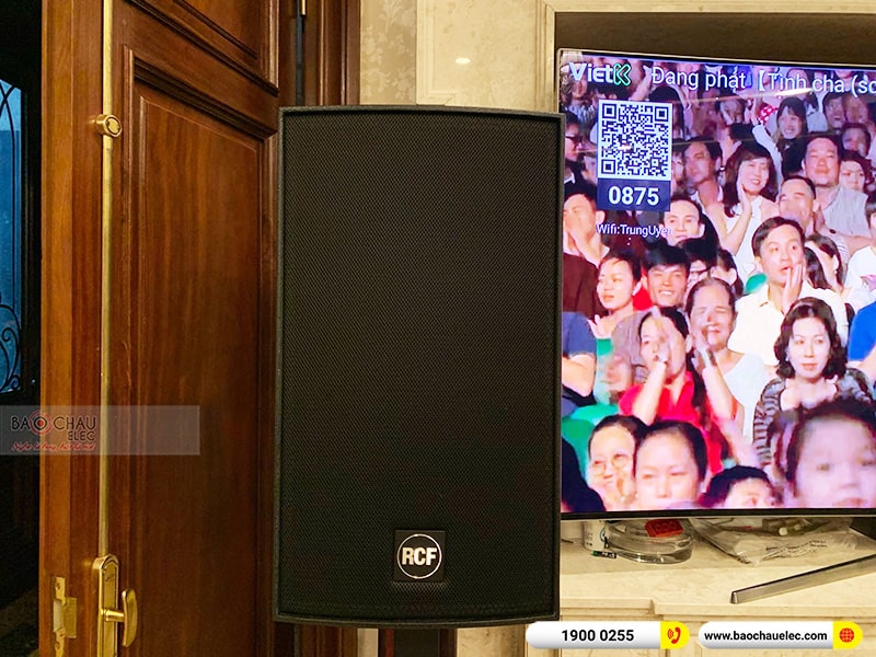 Lắp đặt dàn karaoke cực khủng cho anh Hải tại Hà Nội