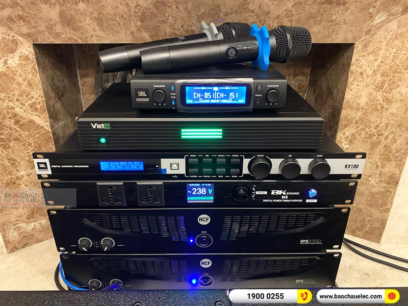 Lắp đặt dàn karaoke cực khủng cho anh Hải tại Hà Nội