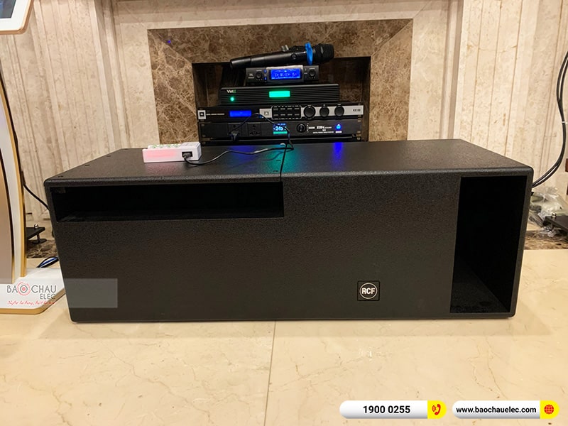 Lắp đặt dàn karaoke cực khủng cho anh Hải tại Hà Nội