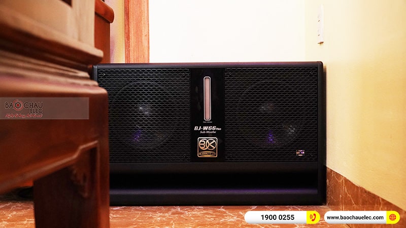 Lắp đặt dàn karaoke hiện đại cho anh Khánh tại Thái Bình