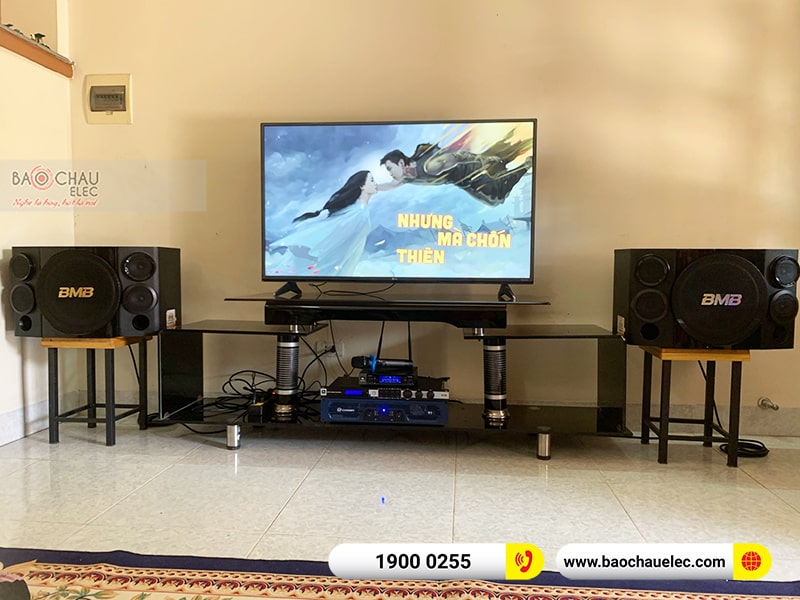 Lắp đặt dàn karaoke cho gia đình anh Thắng tại Hà Nội