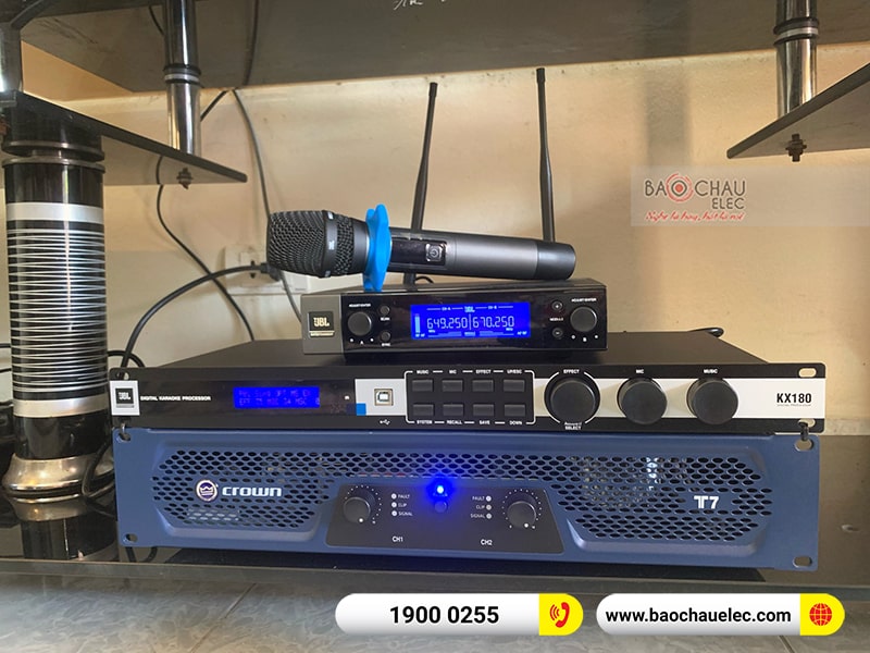 Lắp đặt dàn karaoke cho gia đình anh Thắng tại Hà Nội