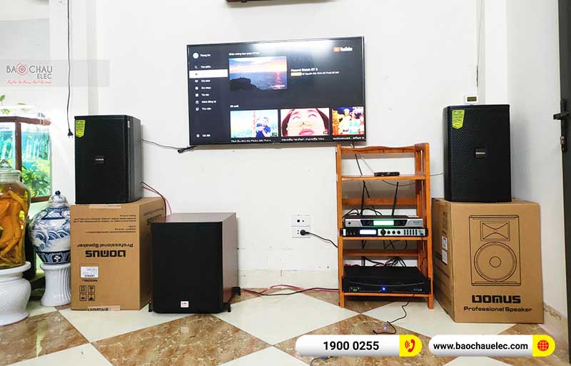 Lắp đặt dàn karaoke anh Thắng tại Hà Nội