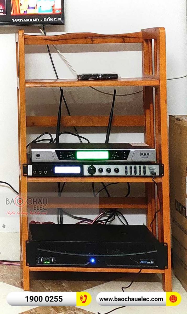 Lắp đặt dàn karaoke anh Thắng tại Hà Nội