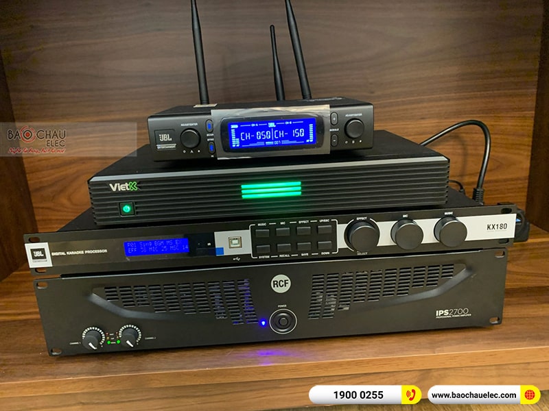 Lắp đặt dàn karaoke cao cấp cho anh Vũ tại Hà Nội