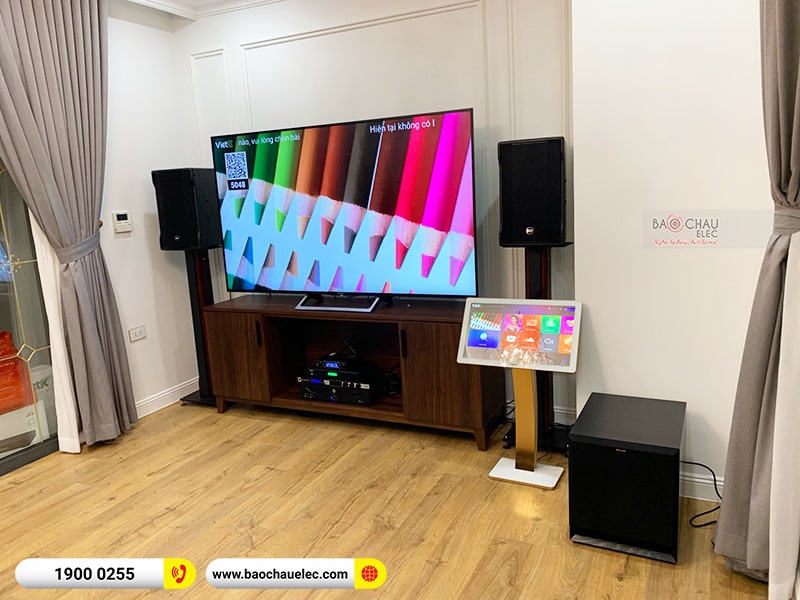 Lắp đặt dàn karaoke cao cấp cho anh Vũ tại Hà Nội