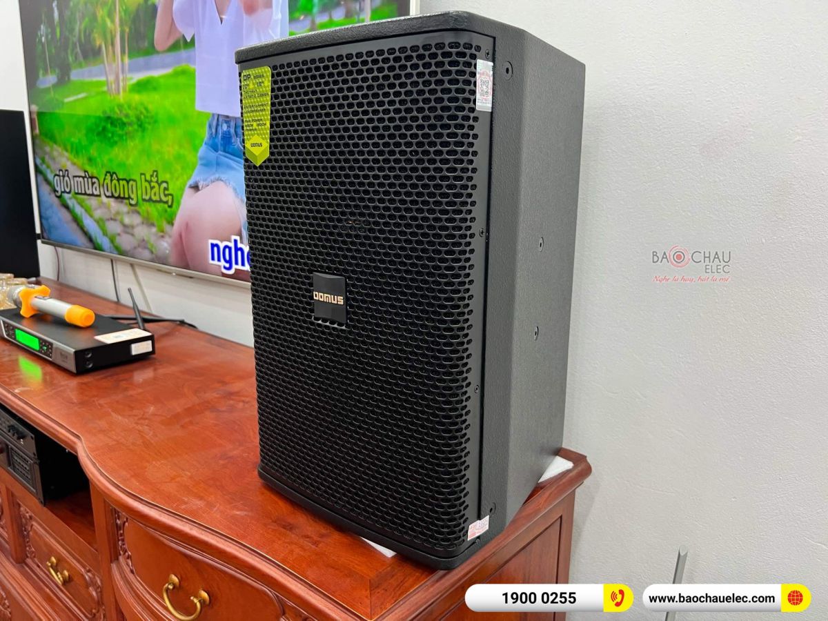 Lắp đặt dàn karaoke cho gia đình anh Vương tại Hà Nội