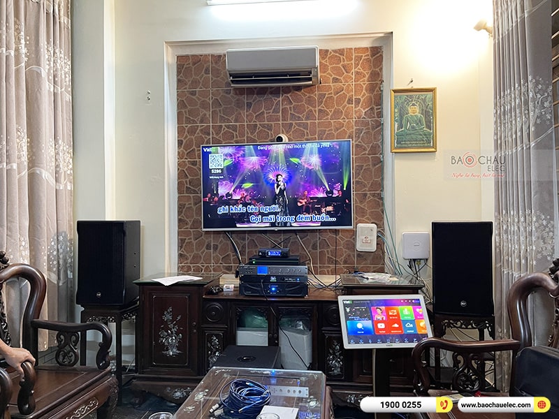Lắp đặt dàn karaoke cao cấp cho chị Kim Anh tại Hà Nội