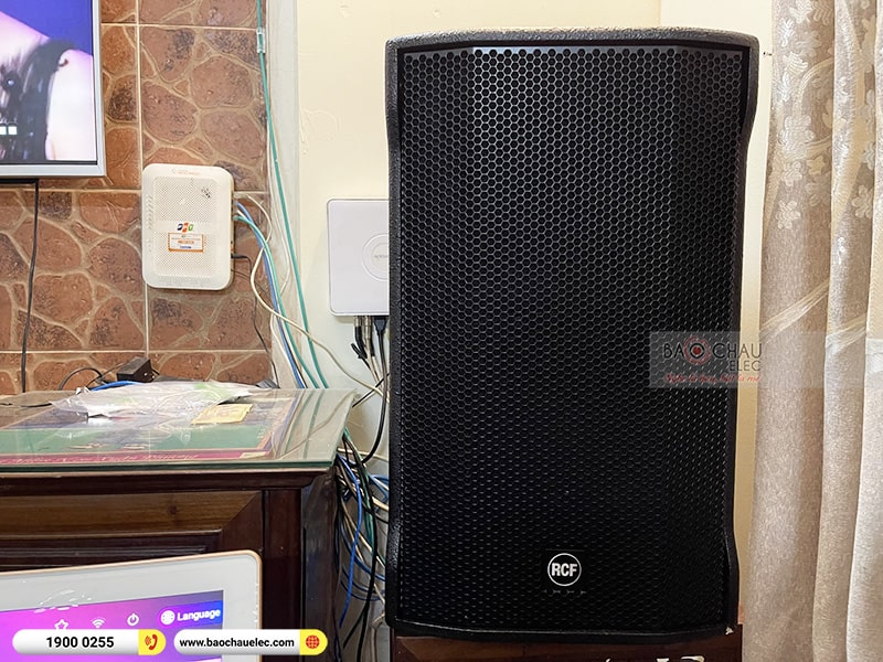 Lắp đặt dàn karaoke cao cấp cho chị Kim Anh tại Hà Nội