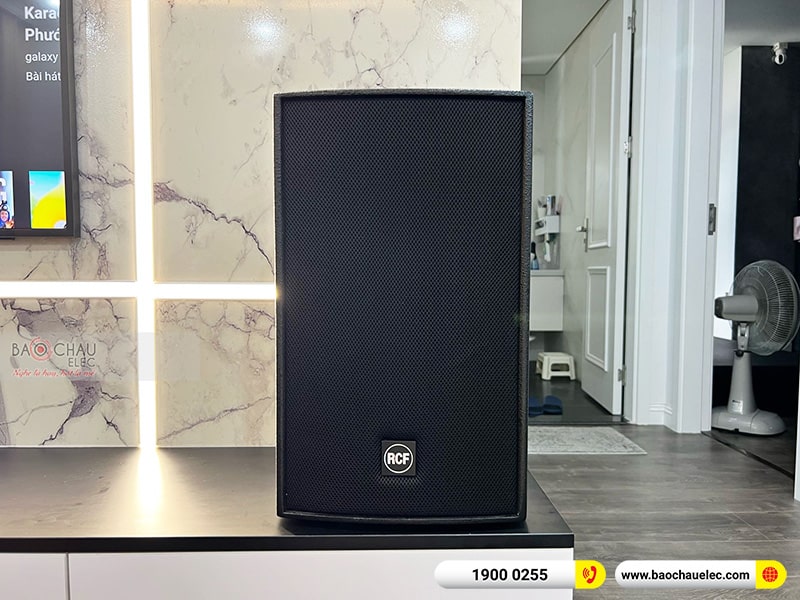 Lắp đặt dàn karaoke RCF cao cấp cho gia đình anh Đạt tại Hà Nội