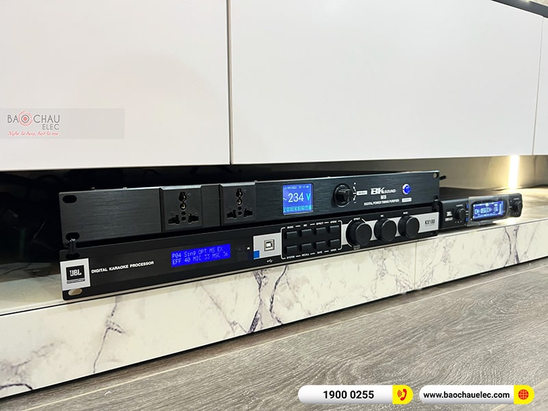 Lắp đặt dàn karaoke RCF cao cấp cho gia đình anh Đạt tại Hà Nội