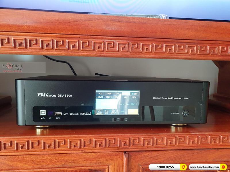 Lắp đặt dàn karaoke cho gia đình anh Dũng tại Hà Nội