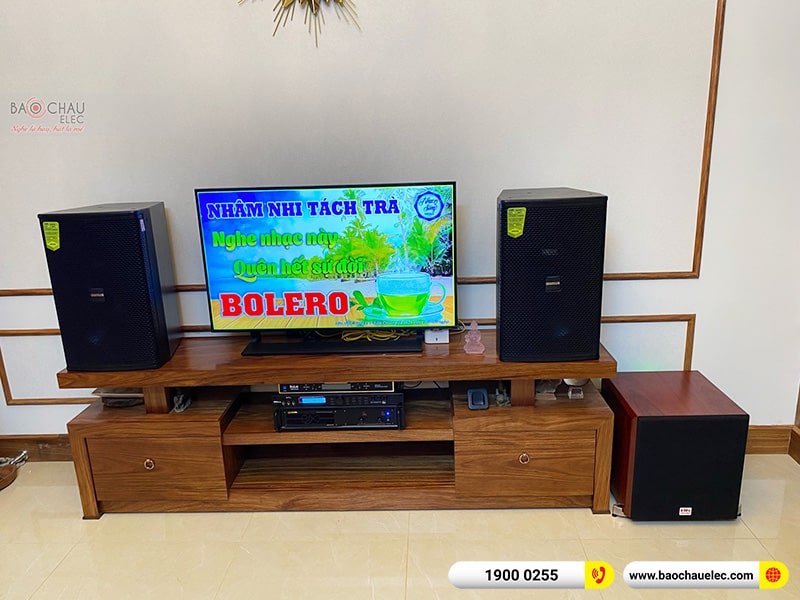 Lắp đặt dàn karaoke gia đình anh Tường tại Hà Nội