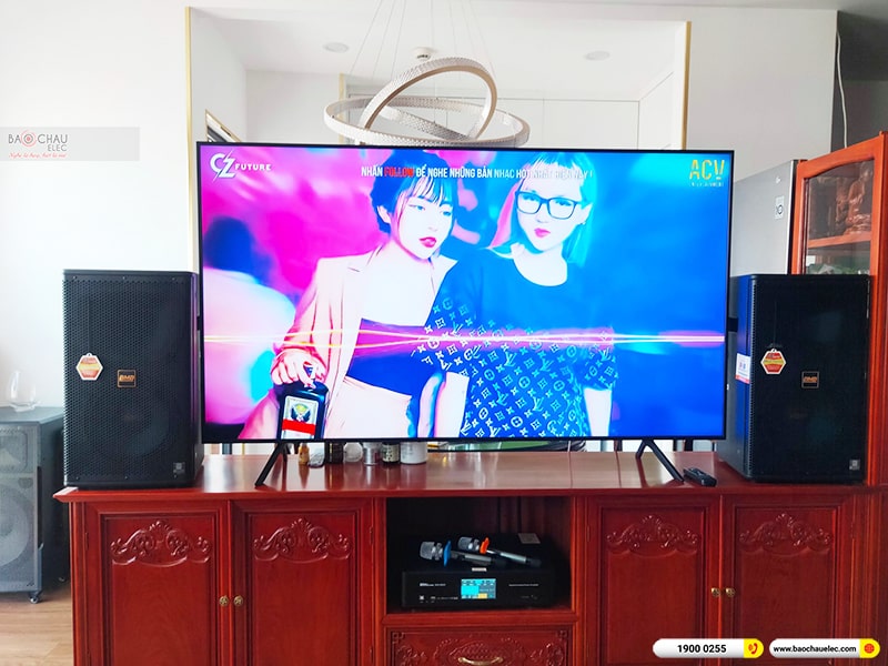 Lắp đặt dàn karaoke trị giá hơn 30 triệu cho anh Thu tại Hà Nội