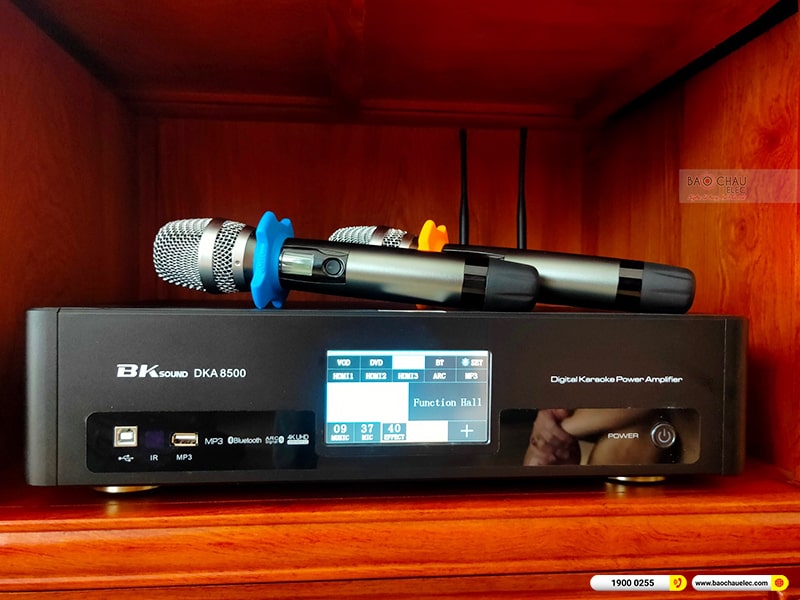 Lắp đặt dàn karaoke trị giá hơn 30 triệu cho anh Thu tại Hà Nội