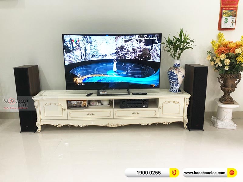 Lắp đặt dàn nghe nhạc anh Cương tại Hà Nội