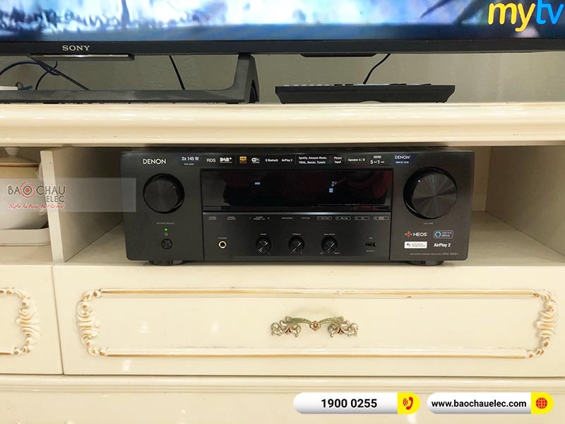 Lắp đặt dàn nghe nhạc anh Cương tại Hà Nội