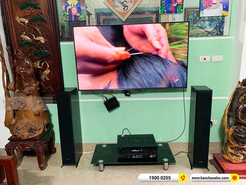 Lắp đặt dàn nghe nhạc anh Hà tại Hà Nội