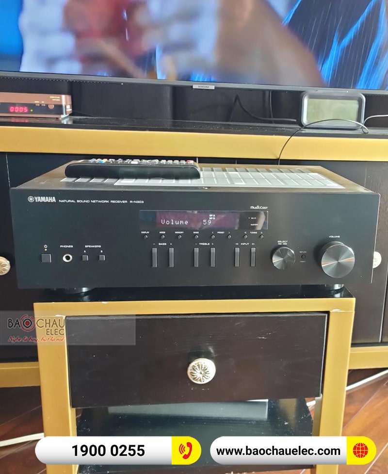 Lắp đặt dàn nghe nhạc anh Nam tại Hà Nội