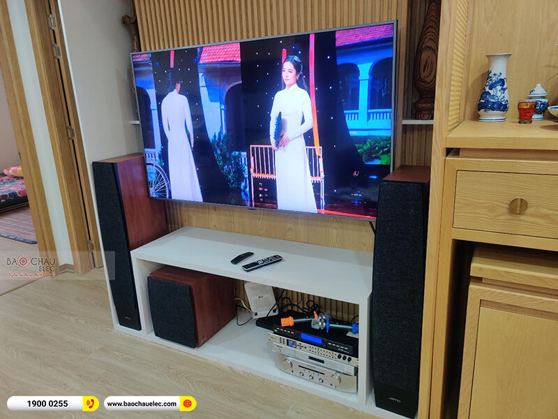 Lắp đặt dàn nghe nhạc cực hay cho anh Tín tại Hà Nội