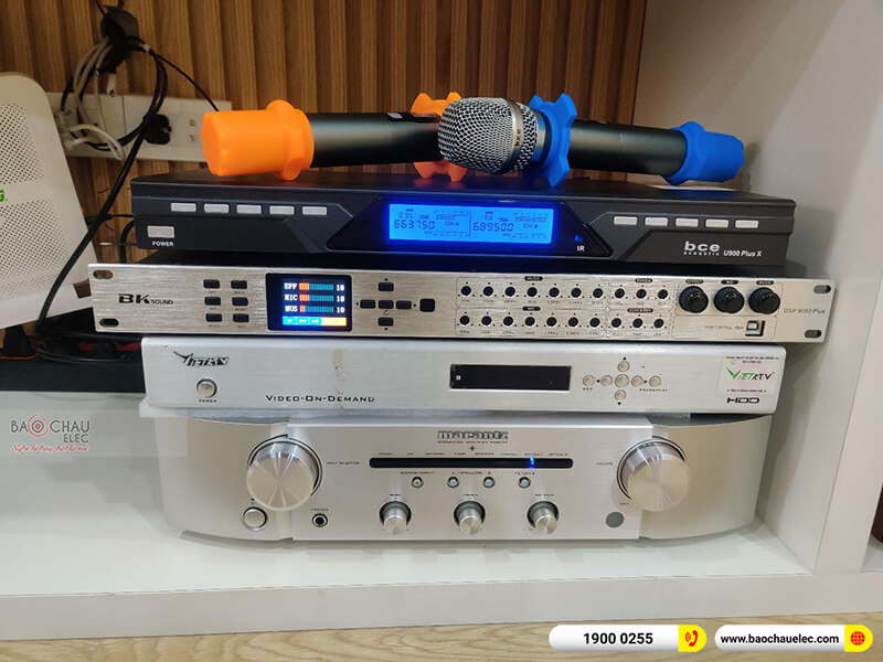 Lắp đặt dàn nghe nhạc cực hay cho anh Tín tại Hà Nội