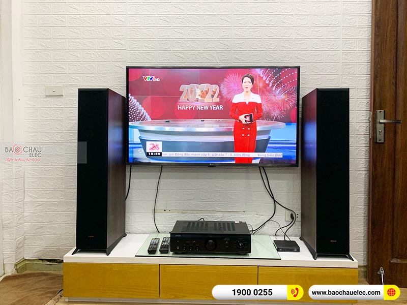 Lắp đặt dàn nghe nhạc anh Tú tại Hà Nội