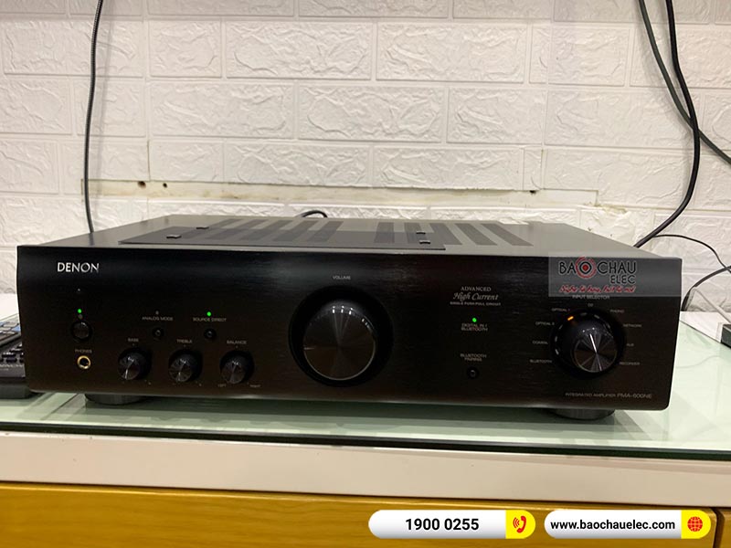 Lắp đặt dàn nghe nhạc anh Tú tại Hà Nội