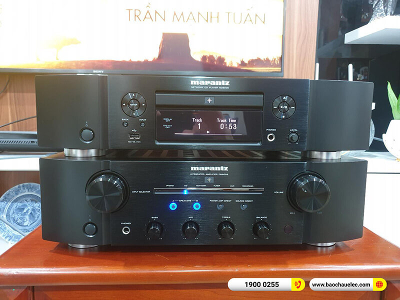 Lắp đặt dàn nghe nhạc sang trọng cho anh Tuấn tại Hà Nội