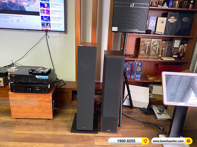 Lắp đặt dàn nghe nhạc chị Chinh tại Hà Nội