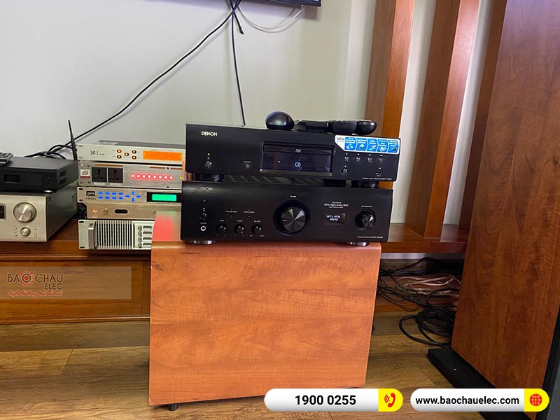 Lắp đặt dàn nghe nhạc chị Chinh tại Hà Nội