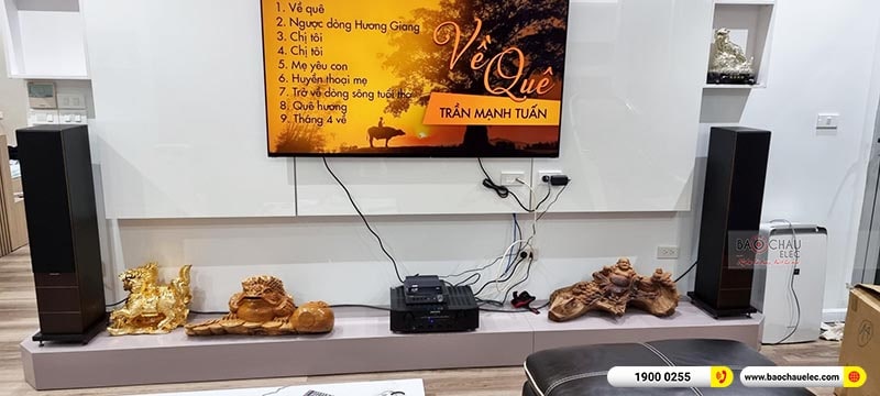 Lắp đặt dàn nghe nhạc chị Nga tại Hà Nội