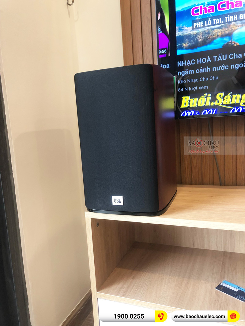 Lắp đặt dàn nghe nhạc nhỏ gọn cho gia đình anh Hậu tại Hà Nội