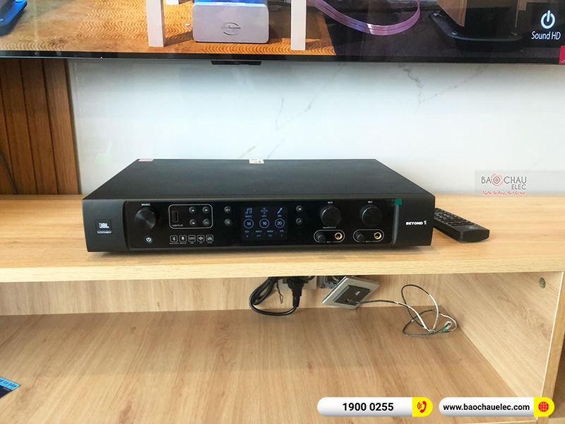 Lắp đặt dàn nghe nhạc nhỏ gọn cho gia đình anh Hậu tại Hà Nội