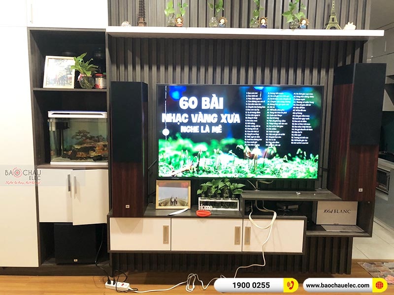 Lắp đặt dàn nghe nhạc – karaoke anh Ngôn tại Hà Nội