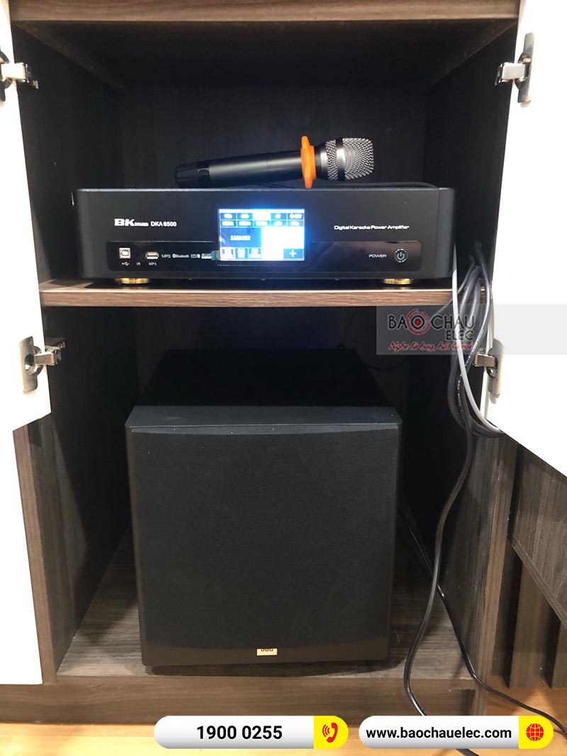 Lắp đặt dàn nghe nhạc – karaoke anh Ngôn tại Hà Nội