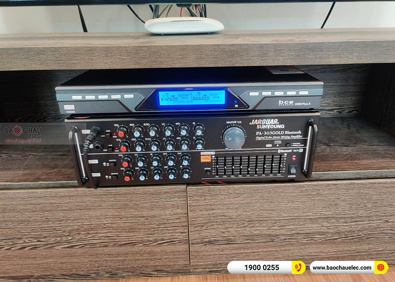 Lắp đặt dàn nghe nhạc, karaoke anh Tùng tại Hà Nội