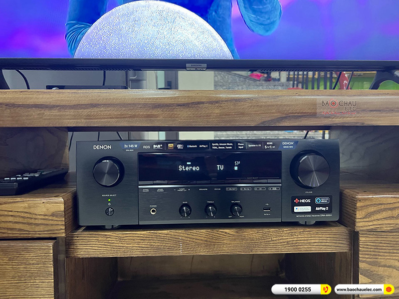 Lắp đặt dàn nghe nhạc trị giá hơn 30 triệu đồng cho anh An tại Hà Nội