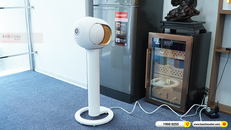 Lắp đặt Loa Devialet Phantom I 108DB Opera de paris đẳng cấp cho anh Dương tại Hà Nội